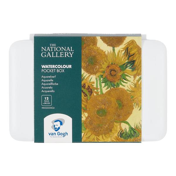 Imagem de Aquarela Em Pastilha Van Gogh The National Gallery 12 Cores