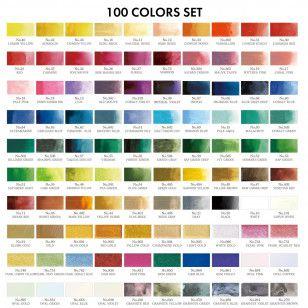 Aquarela Kuretake Gansai Tambi Cobalt Turquoise Light Imagem de Aquarela Kuretake Gansai Tambi Cobalt Turquoise Light