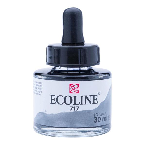 Imagem de Aquarela Líquida Ecoline Talens 717 Cold Grey