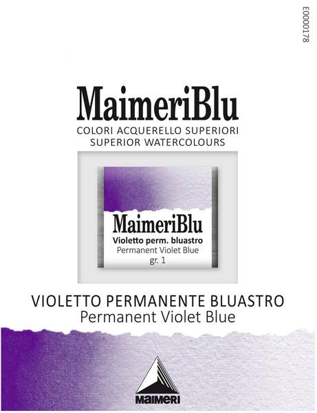 Imagem de Aquarela MaimeriBlu Pastilha 463 Perm Violet Blue