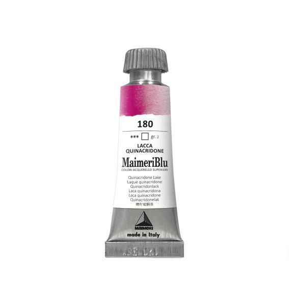 Imagem de Aquarela MaimeriBlu Tubo 12ml 180 Lacca Quinacri