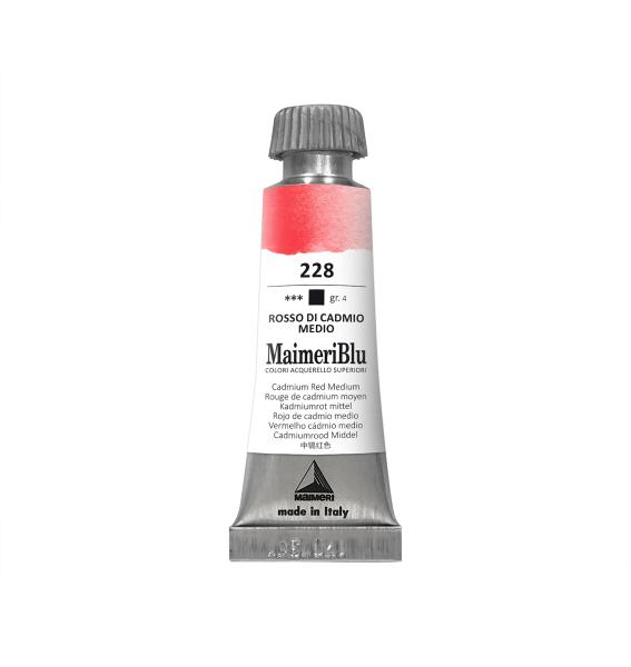 Imagem de Aquarela MaimeriBlu Tubo 12ml 228 Cad Red Medium