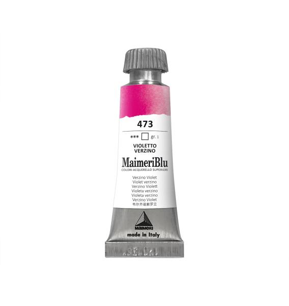 Imagem de Aquarela MaimeriBlu Tubo 12ml 473 Verzino Violet