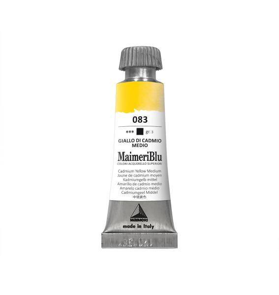 Imagem de Aquarela MaimeriBlu Tubo 12ml 83 Cad Yellow Medium