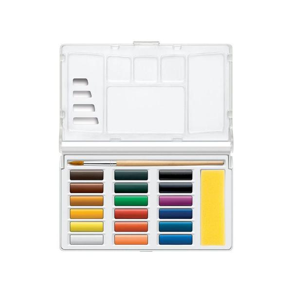 Imagem de Aquarela Pastilha Cis Graf Water Color 12 Cores