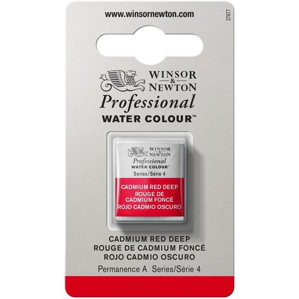 Imagem de Aquarela Pastilha Profissional Winsor 097 Cadmium Red Deep