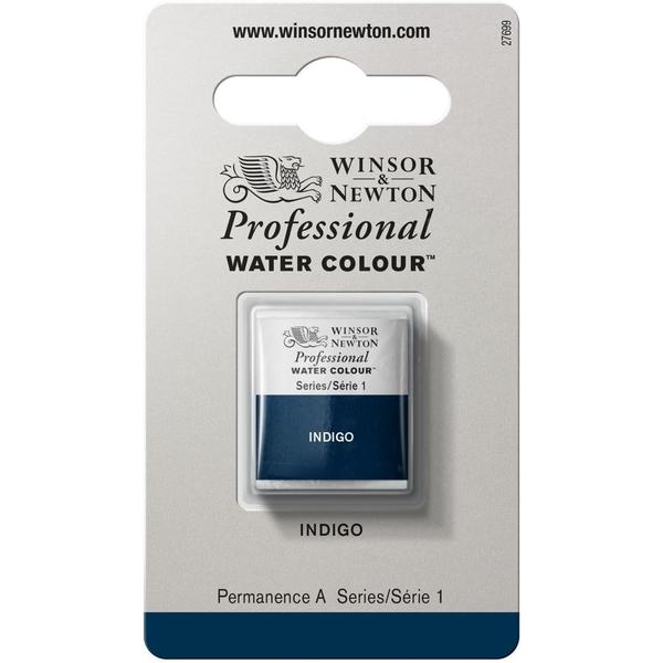 Aquarela Pastilha Profissional Winsor 322 Indigo - Winsor & Newton Imagem de Aquarela Pastilha Profissional Winsor 322 Indigo