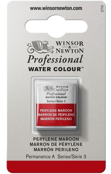 Imagem de Aquarela Pastilha Profissional Winsor 507 Perylene Maroon