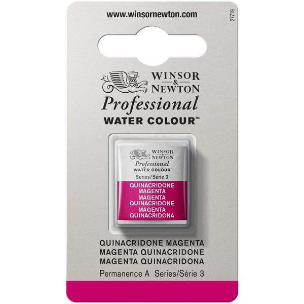 Imagem de Aquarela Pastilha Profissional Winsor 545 Quinacridone Magenta