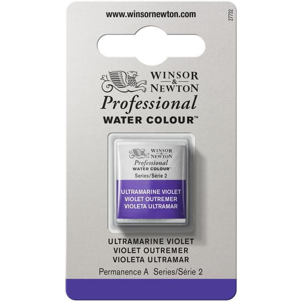 Imagem de Aquarela Pastilha Profissional Winsor 672 Ultramarine Violet