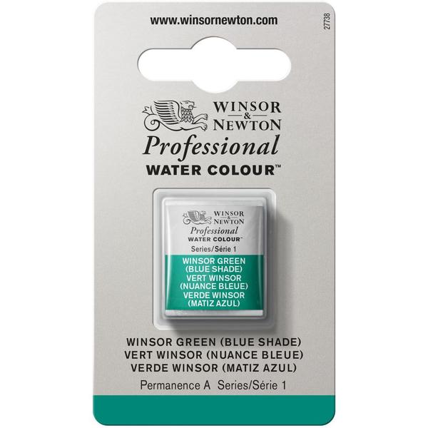 Imagem de Aquarela Pastilha Profissional Winsor 719 Winsor Green Blue