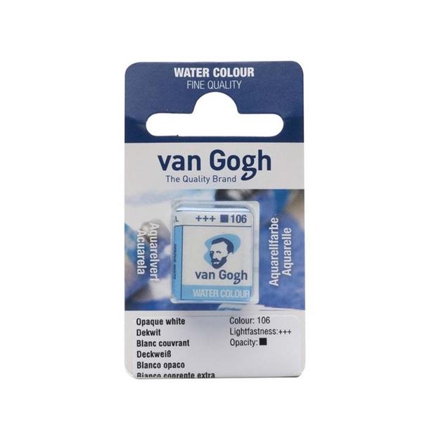 Aquarela Pastilha Talens Van Gogh 106 White Extra Opaque Imagem de Aquarela Pastilha Talens Van Gogh 106 White Extra Opaque