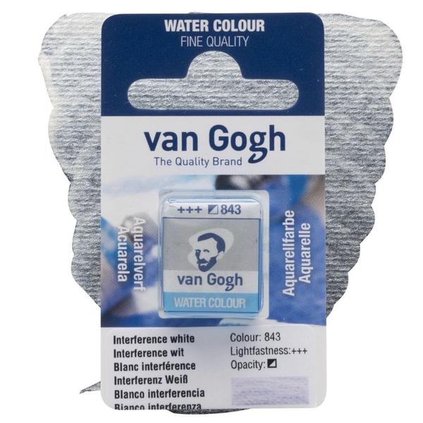 Imagem de Aquarela Pastilha Talens Van Gogh 843 Interference White 20868431