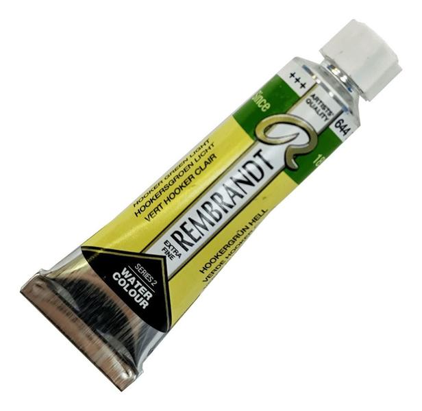 Imagem de Aquarela Pintura Rembrandt 10ml 644 Hooker Green Light S2