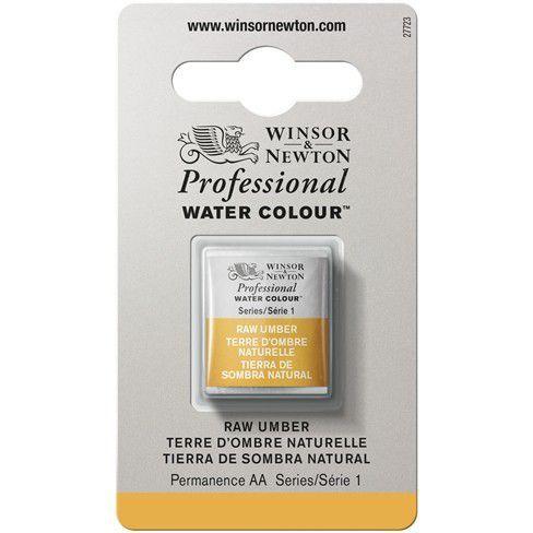 Imagem de Aquarela Prof Winsor &amp Newton Pastilha 554 Raw Umb