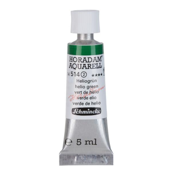 Imagem de Aquarela Profissional Schmincke Horadam 5ml 514 Helio Green