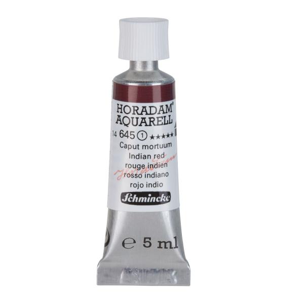 Imagem de Aquarela Profissional Schmincke Horadam 5ml 645 Indian Red