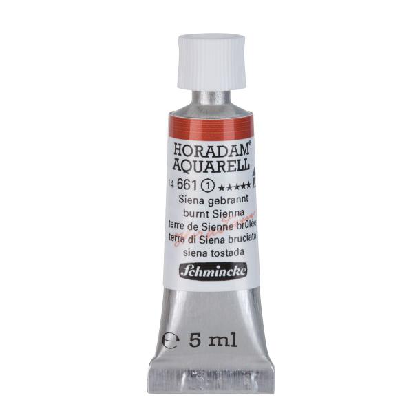 Imagem de Aquarela Profissional Schmincke Horadam 5ml 661 Burnt Sienna