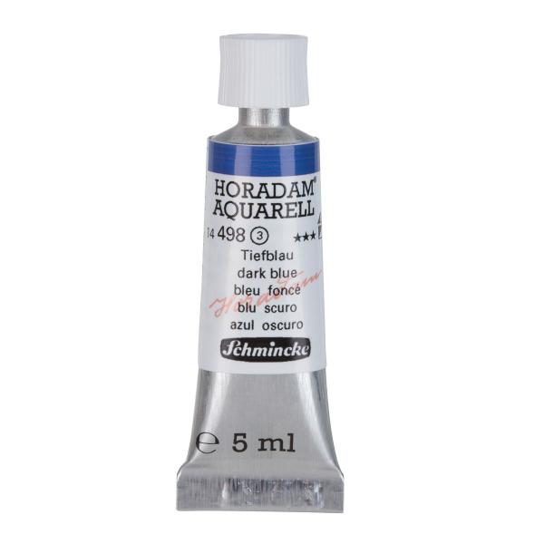 Imagem de Aquarela Profissional Schmincke Horadam 5ml S3 498 Dark Blue