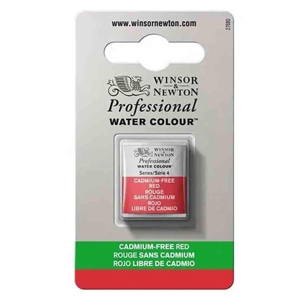 Imagem de Aquarela Profissional W&N Pastilha S4 901 Cadmium Free Red