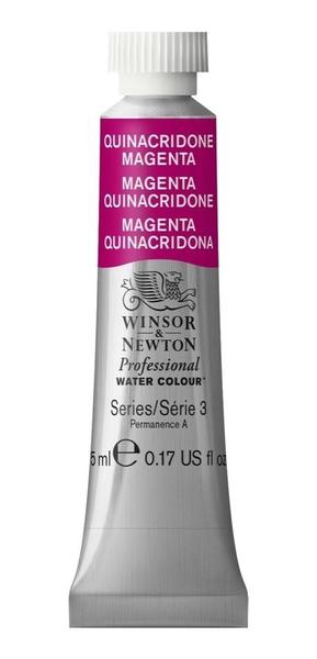 Aquarela Profissional Winsor 5ml 545 Quinacridone Magenta - Winsor & Newton Imagem de Aquarela Profissional Winsor 5ml 545 Quinacridone Magenta