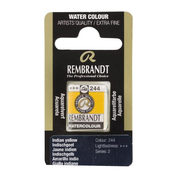 Imagem de Aquarela Rembrandt Pastilha 244 Indian Yellow