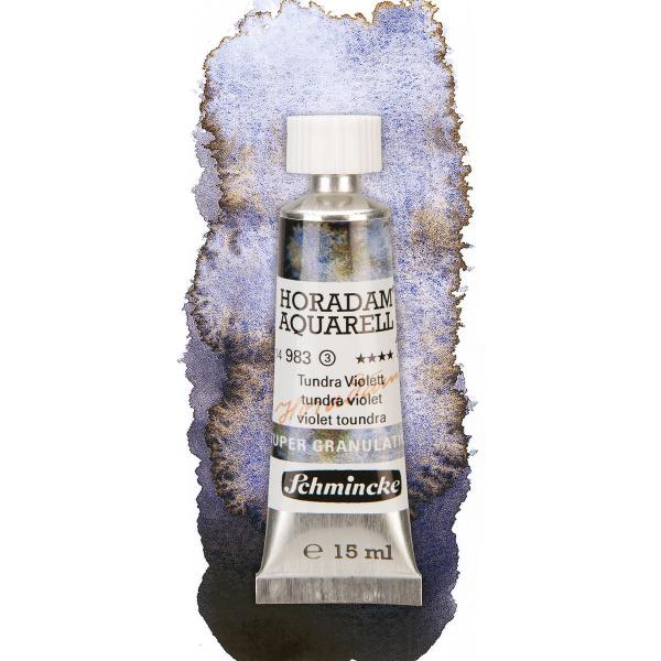 Imagem de Aquarela Schmincke Granulada Horadam 15ml 983 Tundra Violet