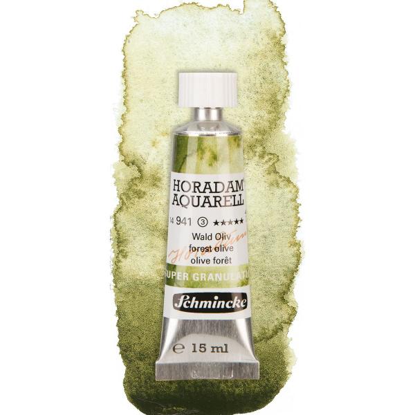 Imagem de Aquarela Schmincke Granulation Horadam 15ml 941 Forest Olive