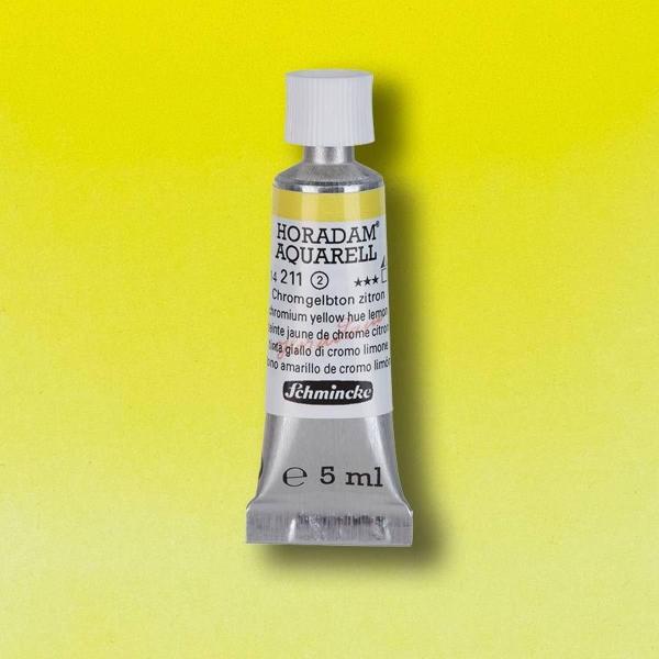 Imagem de Aquarela Schmincke Horadam 5ml 211 Chrom Ye Hu Le