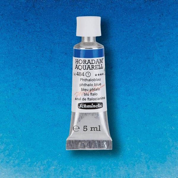 Imagem de Aquarela Schmincke Horadam 5ml 484 Phthalo Blue