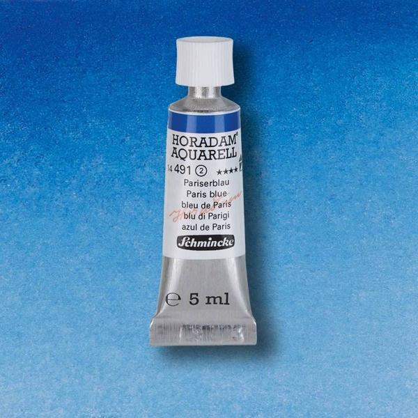 Imagem de Aquarela Schmincke Horadam 5ml 491 Paris Blue