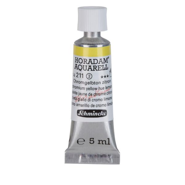 Imagem de Aquarela Schmincke Horadam 5ml211 Chromium Yellow Hue Lemon