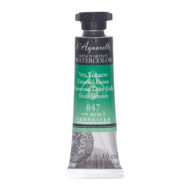 Imagem de Aquarela Sennelier L'Aquarelle 10ml S1 447 Esmerald Green