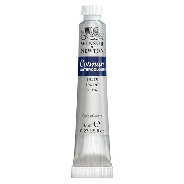Aquarela Winsor & Newton Cotman 8ml 617 Silver 8840529 1 ed - Winsor & Newton Imagem de Aquarela Winsor & Newton Cotman 8ml 617 Silver 8840529 1 ed