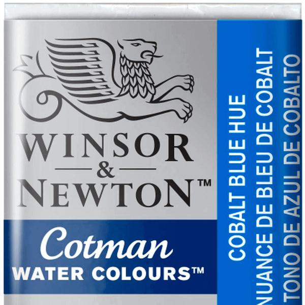 Imagem de Aquarela Winsor & Newton Cotman Pastilha 179 Cobalt Blue Hue