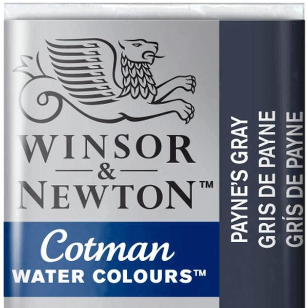 Imagem de Aquarela Winsor & Newton Cotman Pastilha 465 Paynes Gray