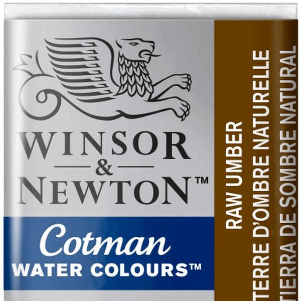 Imagem de Aquarela Winsor & Newton Cotman Pastilha 554 Raw Umber