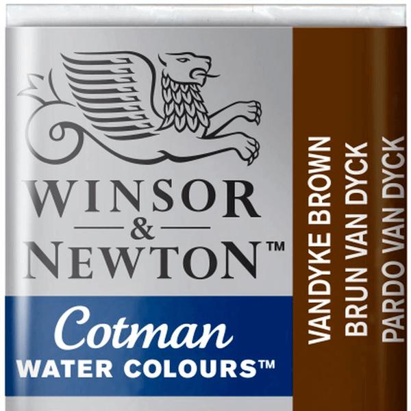 Imagem de Aquarela Winsor & Newton Cotman Pastilha 676 Vandyke Brown