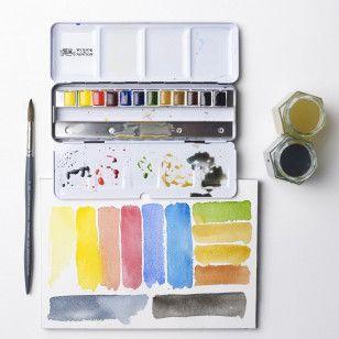 Imagem de Aquarela Winsor & Newton Profissional Black Box