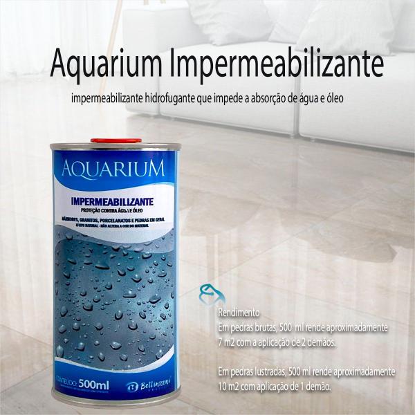 Imagem de Aquarium Bellinzoni Hidrofugante P/ Mármores Granitos 500ml