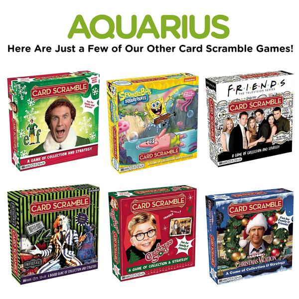 Imagem de AQUARIUS Beetlejuice Card Scramble Board Game - Jogo de Festa Familiar Divertido para Crianças, Adolescentes e Adultos - Presente de Noite de Jogo Divertido - Mercadoria Oficialmente Licenciada