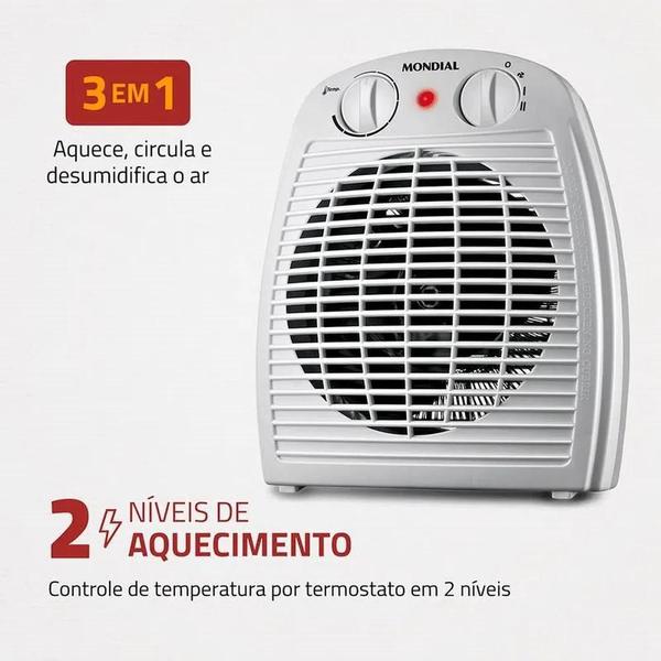 Imagem de Aquecedor a Ar Mondial A-08 127v