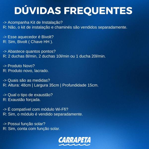 Imagem de Aquecedor a Gás 21 Litros E211 FEHGN3 Digital GLP Prata RINNAI