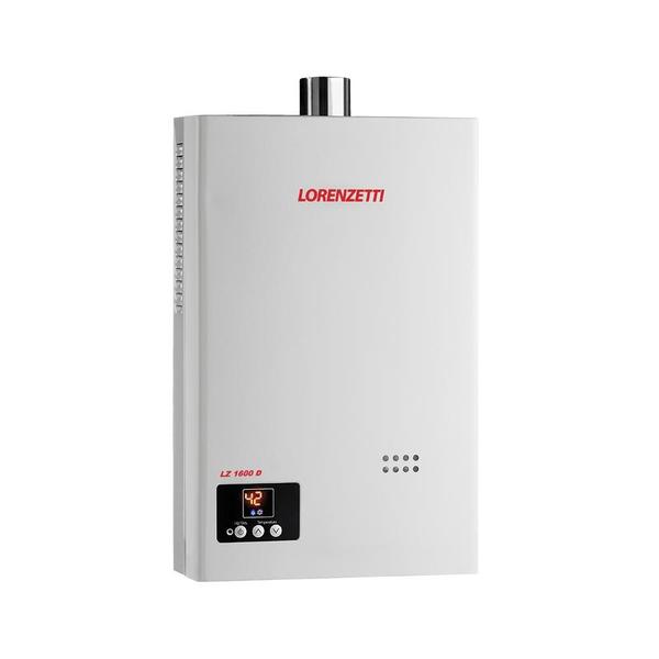 Imagem de Aquecedor a Gas LZ- 1600 DE GN - Lorenzetti  Digital