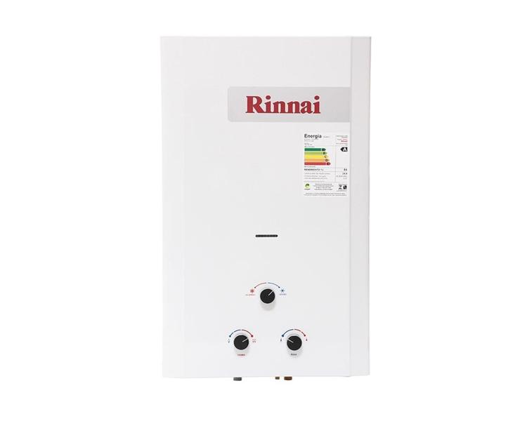 Imagem de Aquecedor a Gás Mecânico 20L GLP Exaustão Natural Branco - Rinnai