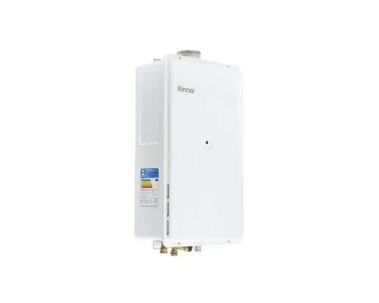 Imagem de Aquecedor A Gás Rinnai Digital 35 Litros E351 Fec Gn Branco