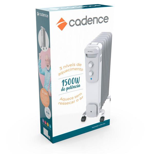 Imagem de Aquecedor Ambiente ÓLeo 1500W AQC260 Branco Cadence