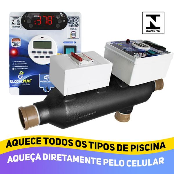 Imagem de Aquecedor Auto 100 Wifi Tri C/ Painel Móvel P/ Motobomba Tri