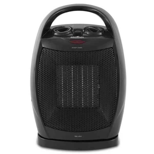 Aquecedor Britânia Cerâmic 2 Em 1 1500W Ab1600P - 127V - Britania Aquecedor Britânia Cerâmic 2 Em 1 1500W Ab1600P - 127V - Britania
