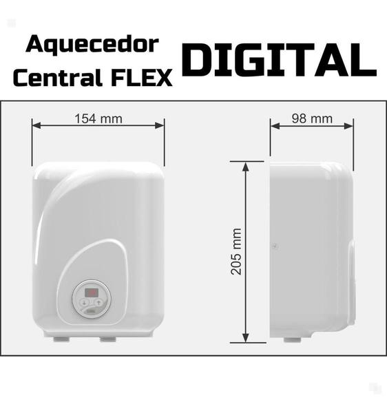 Imagem de Aquecedor Central Flex Digital 10,5Kw/220V Cardal